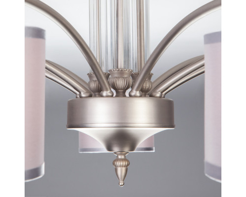 Заказать Люстра на штанге Eurosvet 60080/9 сатин-никель| VIVID-LIGHT.RU