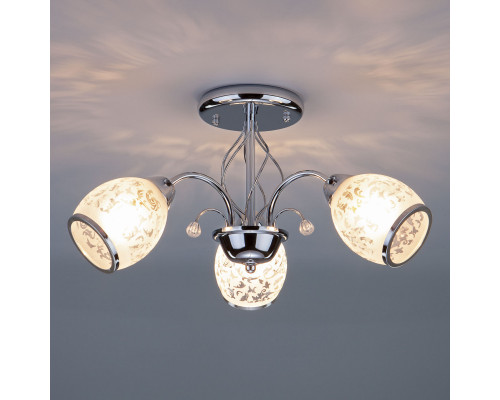 Заказать Люстра на штанге Eurosvet 30026/3 хром| VIVID-LIGHT.RU