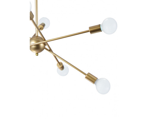 Купить Люстра на штанге Natali Kovaltseva ANDY 75142/8C GOLD| VIVID-LIGHT.RU