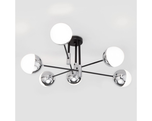 Оформить заказ Люстра на штанге Eurosvet 70129/6 хром| VIVID-LIGHT.RU