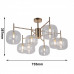 Купить Люстра на штанге F-Promo 2976-8P| VIVID-LIGHT.RU