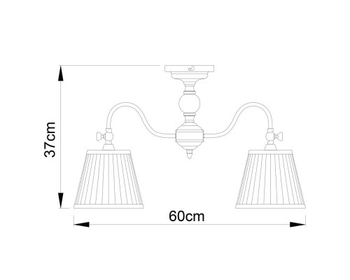 Заказать Люстра на штанге ARTE Lamp A1509PL-5PB| VIVID-LIGHT.RU