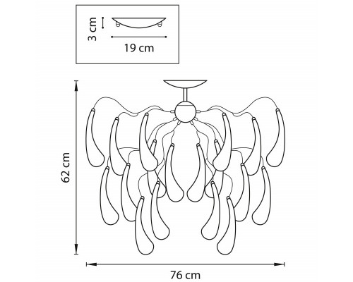 Сделать заказ Люстра на штанге Lightstar 794124| VIVID-LIGHT.RU