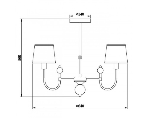 Заказать Люстра на штанге Vele Luce VL1933L06| VIVID-LIGHT.RU