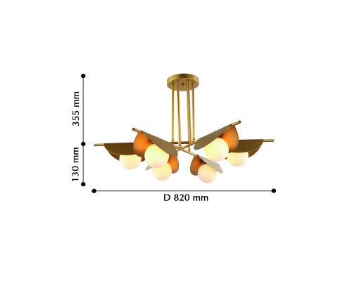 Купить Люстра на штанге Favourite 2366-6P| VIVID-LIGHT.RU