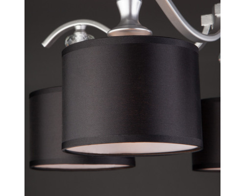 Сделать заказ Люстра на штанге Eurosvet 60070/5 серебро| VIVID-LIGHT.RU