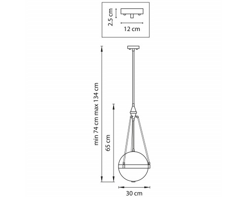 Заказать Люстра на штанге Lightstar 816037| VIVID-LIGHT.RU