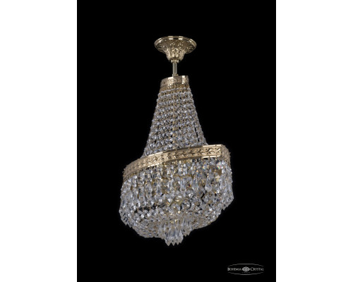 Купить Люстра на штанге Bohemia Ivele Crystal 19273/H1/45IV G| VIVID-LIGHT.RU