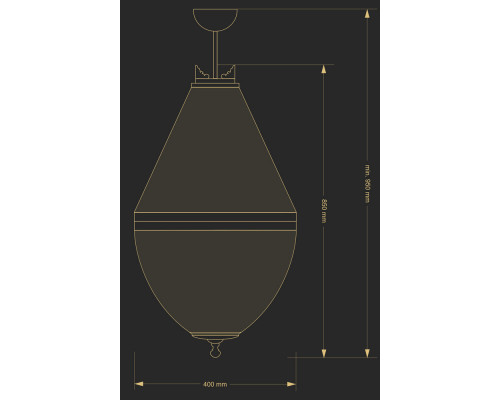 Купить Люстра на штанге Kutek ARE-PL-8(P)400| VIVID-LIGHT.RU