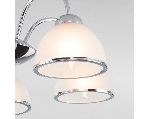 Заказать Люстра на штанге Eurosvet 30174/5 хром| VIVID-LIGHT.RU