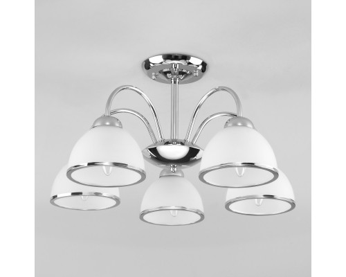 Заказать Люстра на штанге Eurosvet 30174/5 хром| VIVID-LIGHT.RU