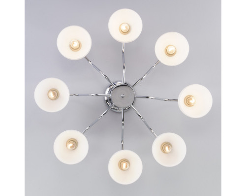 Купить Люстра на штанге Eurosvet 30172/8 хром| VIVID-LIGHT.RU