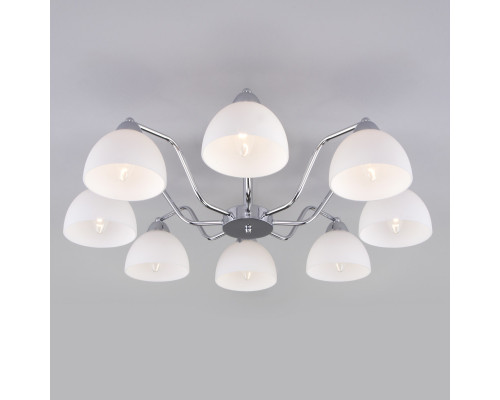 Купить Люстра на штанге Eurosvet 30172/8 хром| VIVID-LIGHT.RU