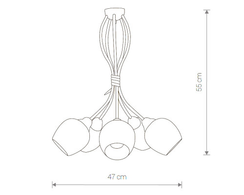Купить Люстра на штанге Nowodvorski 1513| VIVID-LIGHT.RU