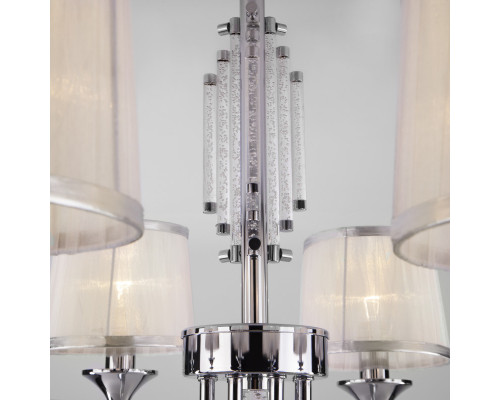 Оформить заказ Люстра на штанге Eurosvet 60081/8 хром| VIVID-LIGHT.RU