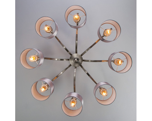 Заказать Люстра на штанге Eurosvet 60070/8 сатин-никель| VIVID-LIGHT.RU