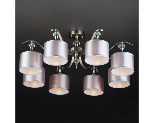 Заказать Люстра на штанге Eurosvet 60070/8 сатин-никель| VIVID-LIGHT.RU