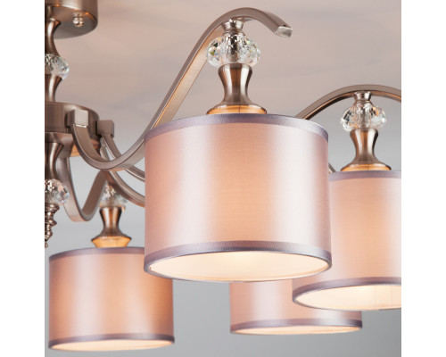 Заказать Люстра на штанге Eurosvet 60070/8 сатин-никель| VIVID-LIGHT.RU