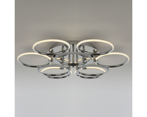 Заказать Люстра на штанге Eurosvet 90069/9 хром| VIVID-LIGHT.RU