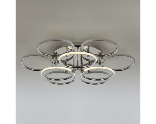 Заказать Люстра на штанге Eurosvet 90069/9 хром| VIVID-LIGHT.RU