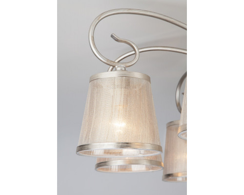 Купить Люстра на штанге Eurosvet 60065/8 серебро| VIVID-LIGHT.RU