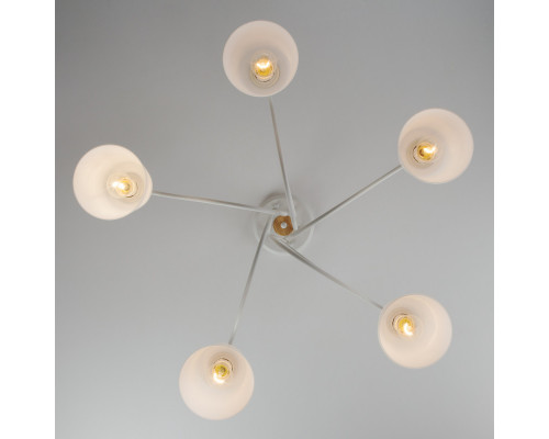 Сделать заказ Люстра на штанге Eurosvet 70062/5 белый| VIVID-LIGHT.RU