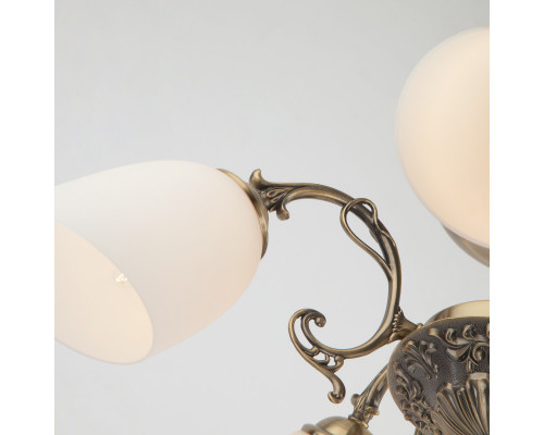 Купить Люстра на штанге Eurosvet 22010/5 античная бронза| VIVID-LIGHT.RU