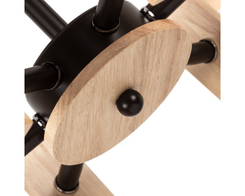 Оформить заказ Люстра на штанге ARTE Lamp A8030PL-6BK| VIVID-LIGHT.RU