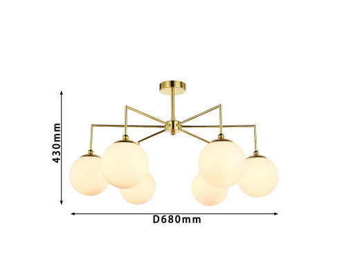 Заказать Люстра на штанге Favourite 2810-6P| VIVID-LIGHT.RU