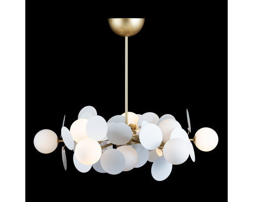 Оформить заказ Люстра на штанге LOFT IT 10008/12 white| VIVID-LIGHT.RU