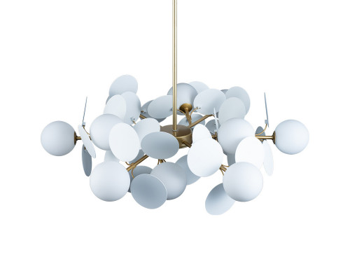 Оформить заказ Люстра на штанге LOFT IT 10008/12 white| VIVID-LIGHT.RU