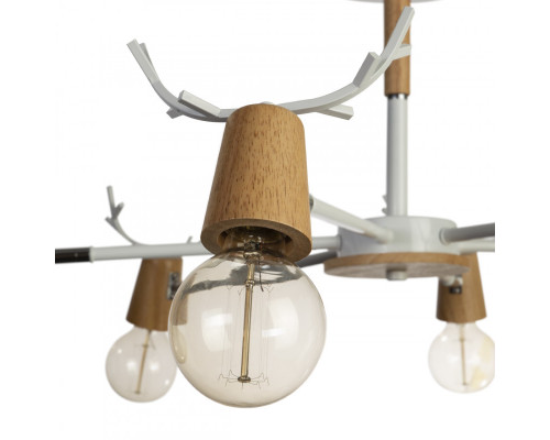 Заказать Люстра на штанге LOFT IT 10024/6 Black| VIVID-LIGHT.RU