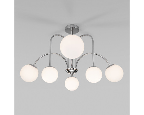 Заказать Люстра на штанге Eurosvet 30177/6 хром| VIVID-LIGHT.RU