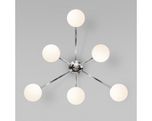 Заказать Люстра на штанге Eurosvet 30177/6 хром| VIVID-LIGHT.RU