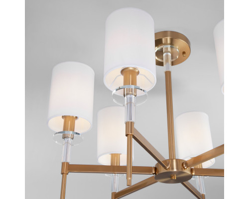 Заказать Люстра на штанге Eurosvet 60132/6 латунь| VIVID-LIGHT.RU