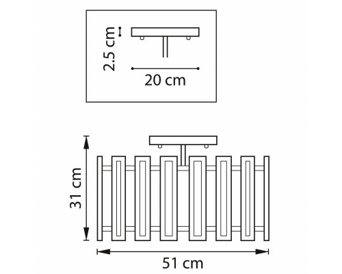 Оформить заказ Люстра на штанге Lightstar 712054| VIVID-LIGHT.RU