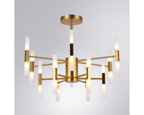 Сделать заказ Люстра на штанге ARTE Lamp A7410PL-24PB| VIVID-LIGHT.RU