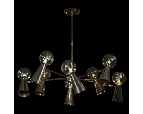 Заказать Люстра на штанге LOFT IT 10046/8 Gold| VIVID-LIGHT.RU