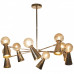 Заказать Люстра на штанге LOFT IT 10046/8 Gold| VIVID-LIGHT.RU