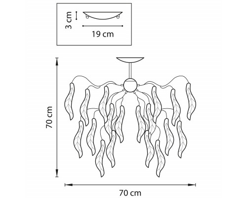 Купить Люстра на штанге Lightstar 793124| VIVID-LIGHT.RU