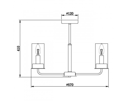 Сделать заказ Люстра на штанге Vele Luce VL1924L06| VIVID-LIGHT.RU
