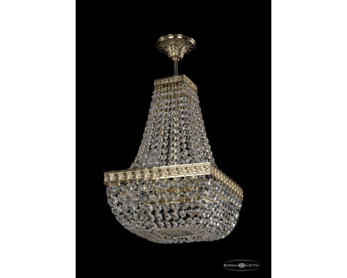 Купить Люстра на штанге Bohemia Ivele Crystal 19112/H2/25IV G| VIVID-LIGHT.RU