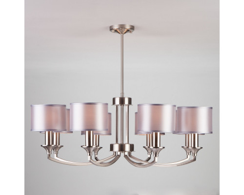 Оформить заказ Люстра на штанге Eurosvet 60067/8 сатин-никель| VIVID-LIGHT.RU