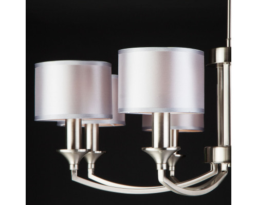 Оформить заказ Люстра на штанге Eurosvet 60067/8 сатин-никель| VIVID-LIGHT.RU