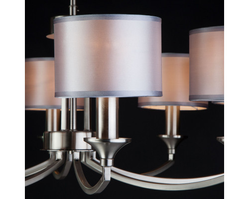 Оформить заказ Люстра на штанге Eurosvet 60067/8 сатин-никель| VIVID-LIGHT.RU