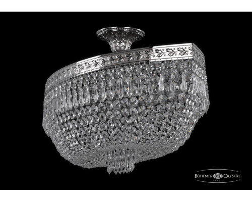 Купить Люстра на штанге Bohemia Ivele Crystal 19273/90IV Ni| VIVID-LIGHT.RU