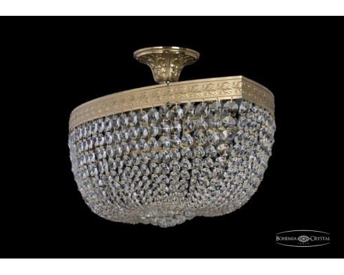 Оформить заказ Люстра на штанге Bohemia Ivele Crystal 19283/90IV G| VIVID-LIGHT.RU
