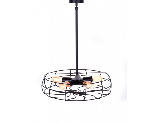 Заказать Люстра на штанге Lumina Deco LDP 8008 BK| VIVID-LIGHT.RU