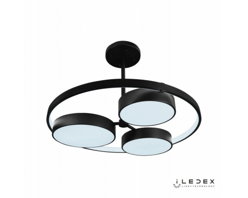 Купить Люстра на штанге iLedex 9123-1070-X-T BK| VIVID-LIGHT.RU