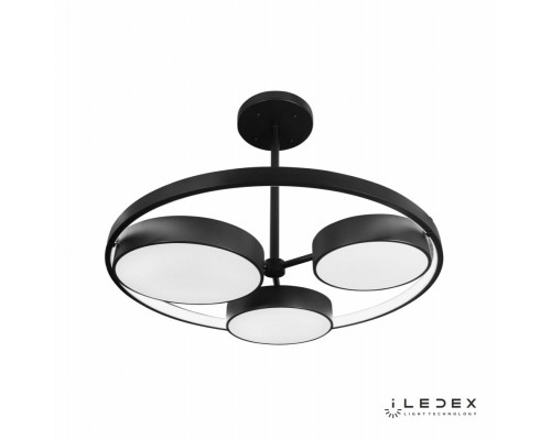 Купить Люстра на штанге iLedex 9123-1070-X-T BK| VIVID-LIGHT.RU